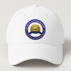 The Book of World Records Official Logo Cap